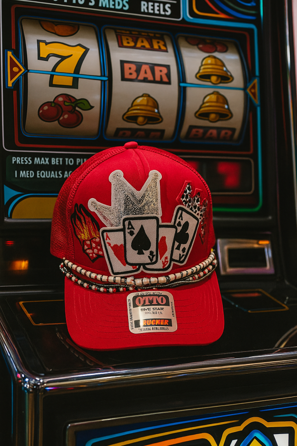 Red Casino Hat
